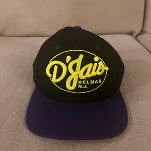 Black and Purple D'Jais Belmar Cap